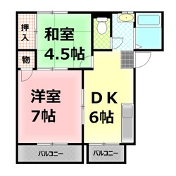 ミキハイツの物件間取画像